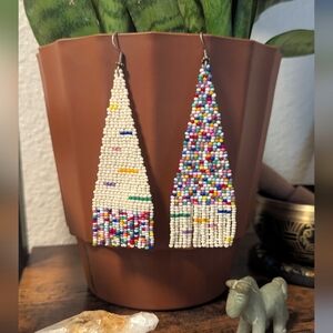 Multicolor Beaded Earrings